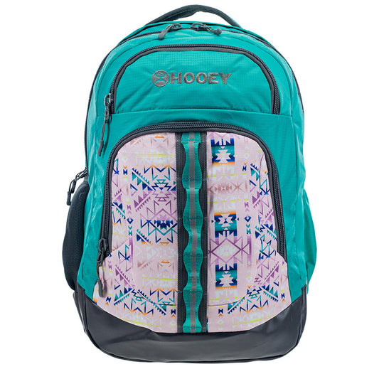  Hooey Pink & Turquoise Aztec Backpack