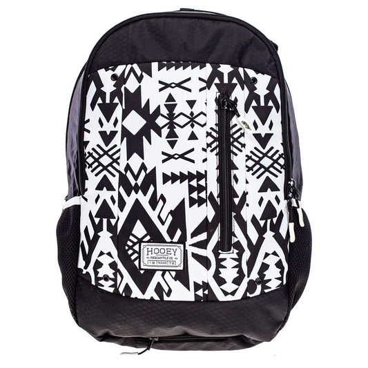  Hooey Rockstar Black And White Aztec Backpack