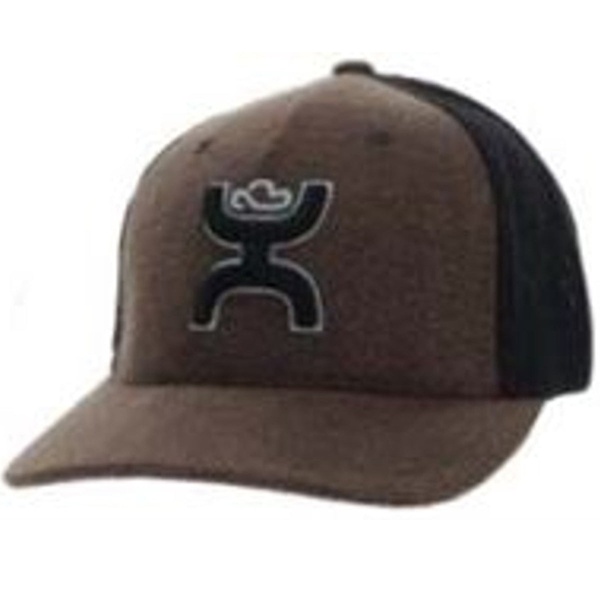  Hooey Brown & Black Logo Cap