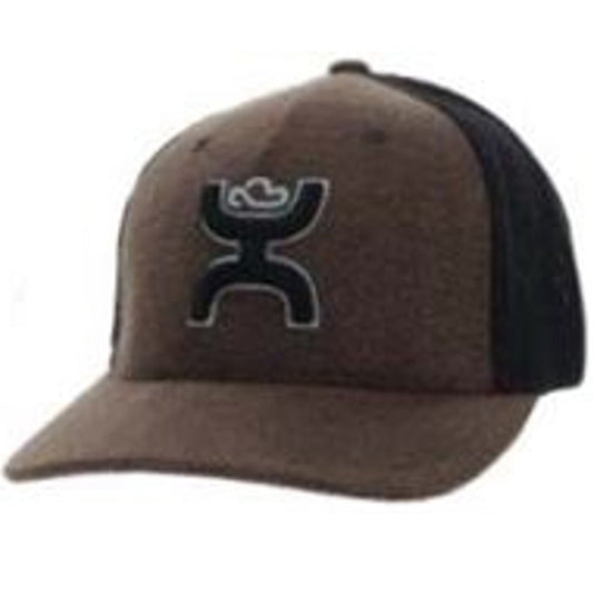  Hooey Brown & Black Logo Cap