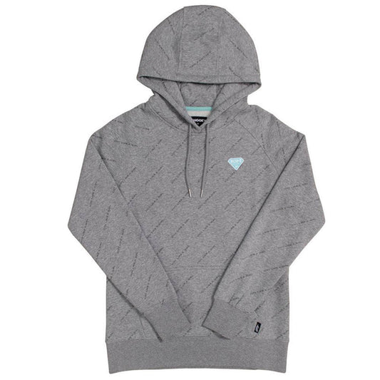  Hooey Ladies "Rope Like A Girl " Grey Hoodie