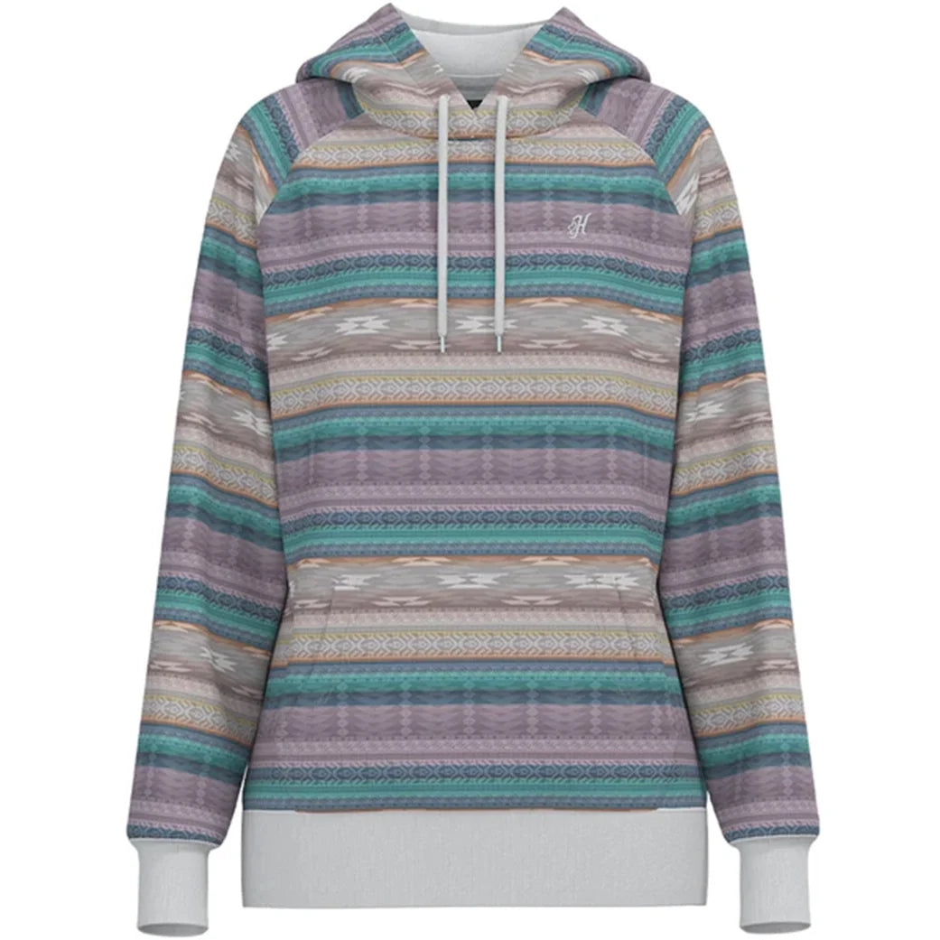  Hooey Women's Purple Serape "Legendary Hoodie"