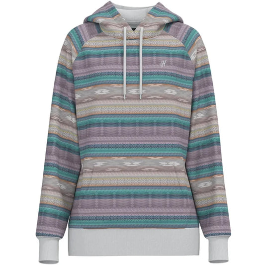  Hooey Women's Purple Serape "Legendary Hoodie"