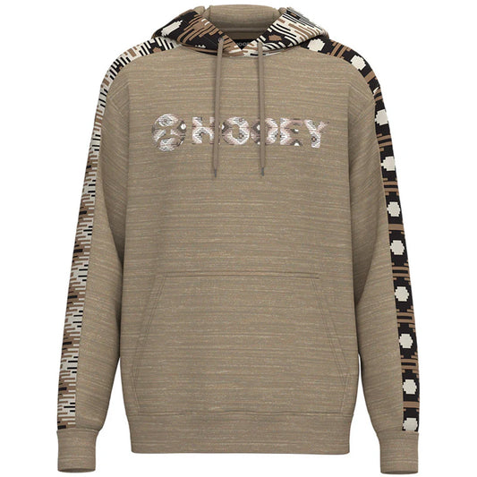  Hooey Men's "Canyon" Tan W/Aztec Hoodie