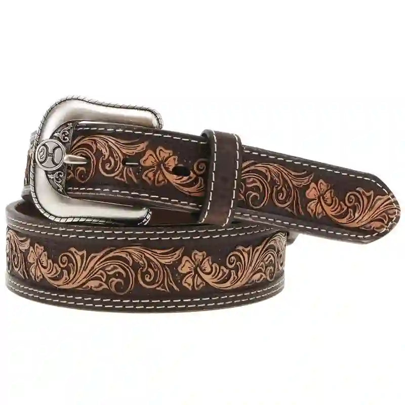  Hooey Midnight Classic Belt-Tapered To 1.5"