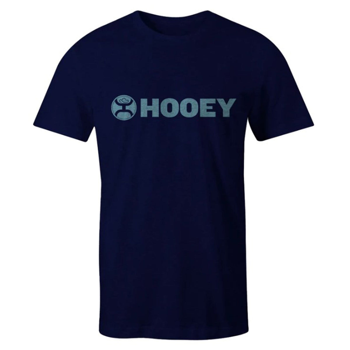  Hooey Men's Blue Grey Lock Up Tee