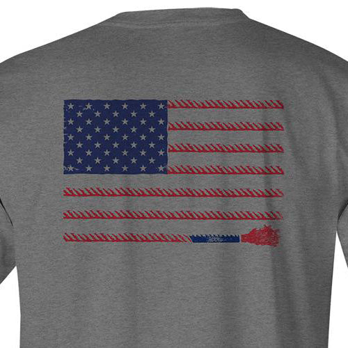  Hooey Grey Liberty Roper Tee
