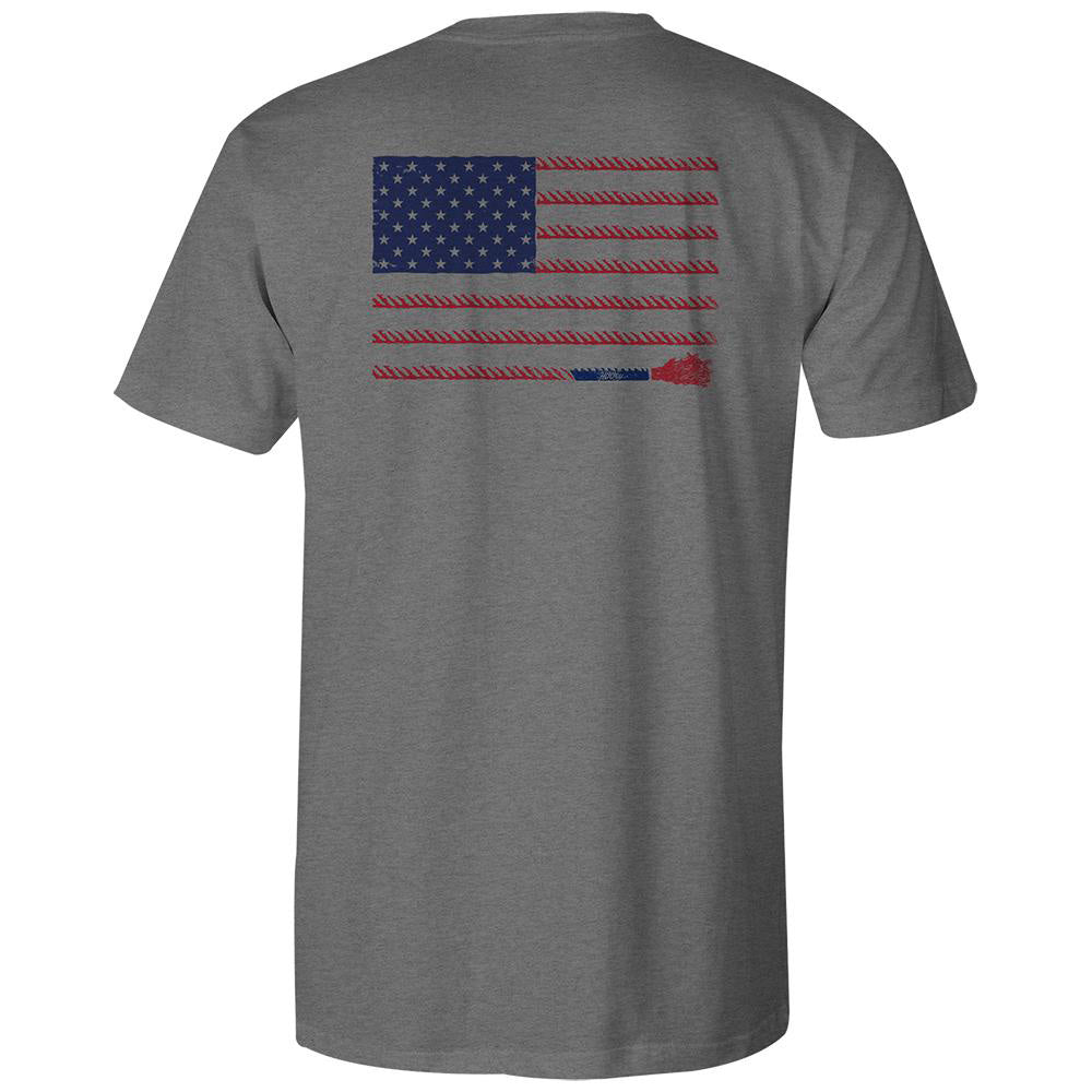  Hooey Grey Liberty Roper Tee