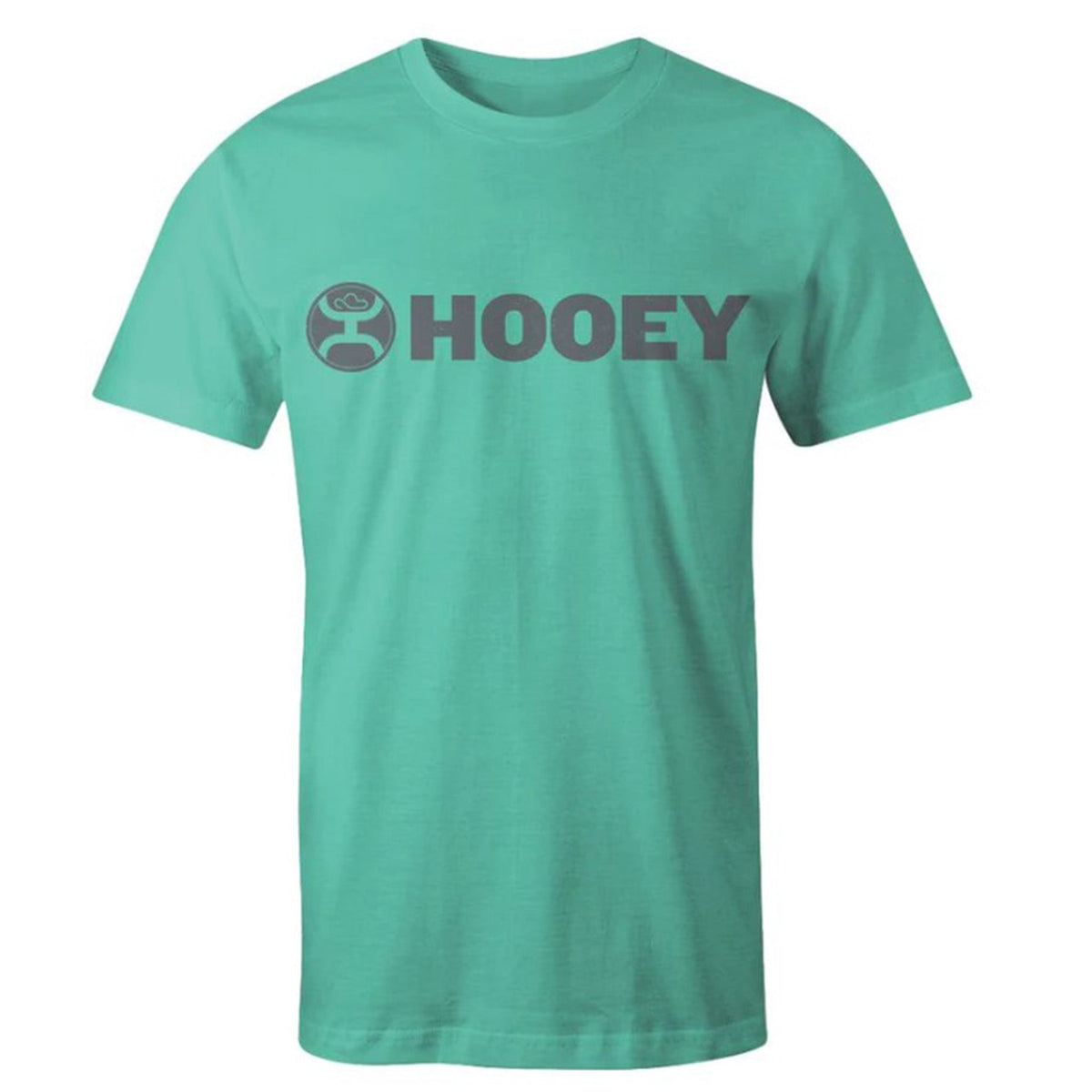  Hooey Men's Teal Lock-Up Logo Tee