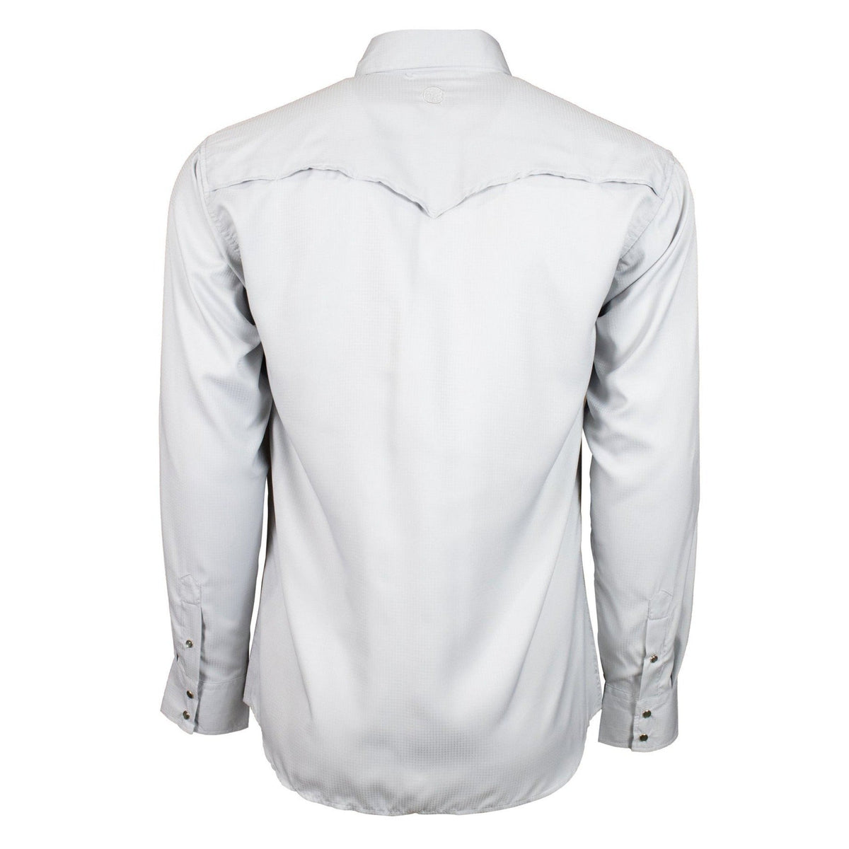  Hooey "Sol" Men's Grey Long Sleeve Collared Shirt