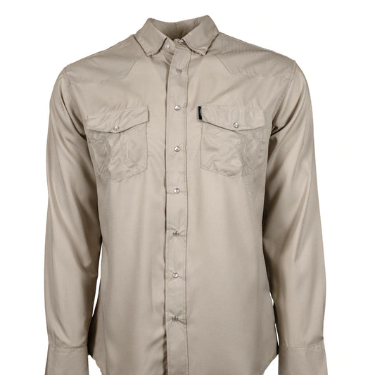  Hooey Men's "SOL" Tan Long Sleeve Shirt