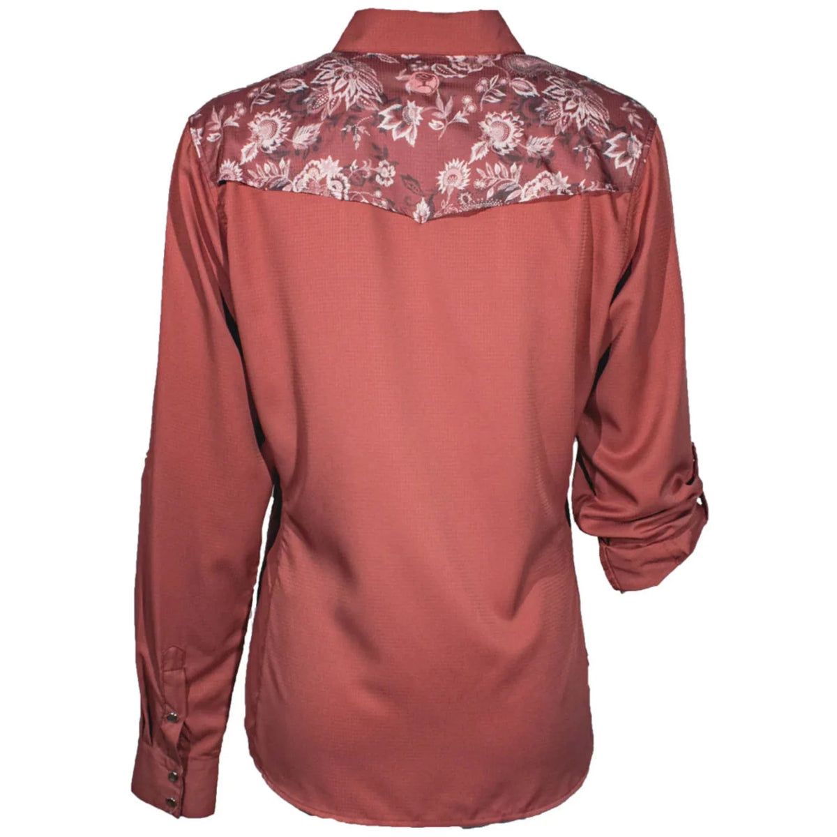  Ladies Hooey Sol Floral Long Sleeve Button Down
