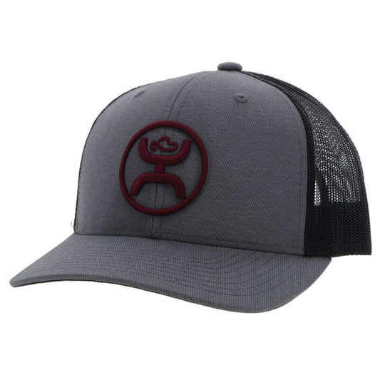  Hooey O Classic Grey & Black Cap