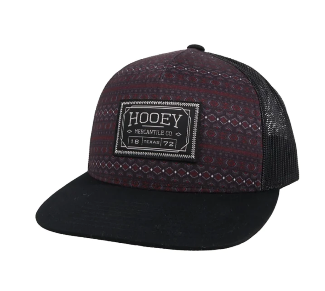  Hooey Doc Red & Black Cap