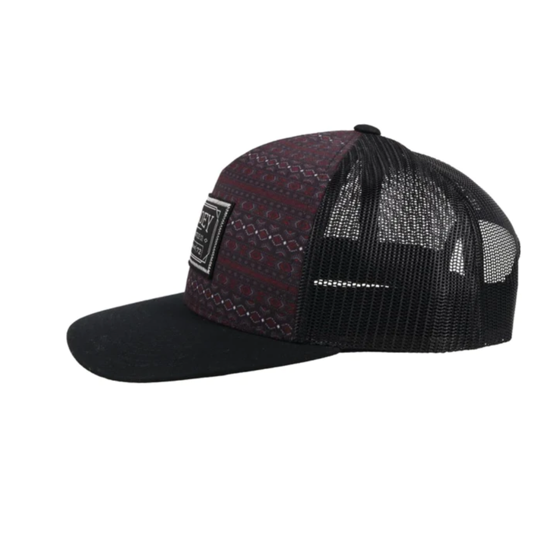  Hooey Doc Red & Black Cap