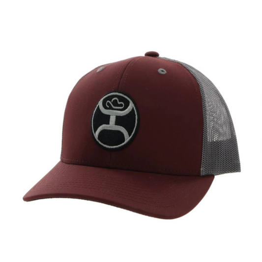  Hooey Maroon And Grey Primo Cap