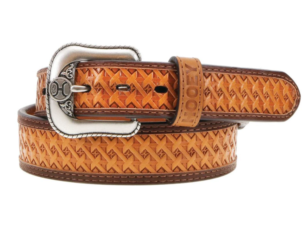  Hooey Tapered Basketweave Belt