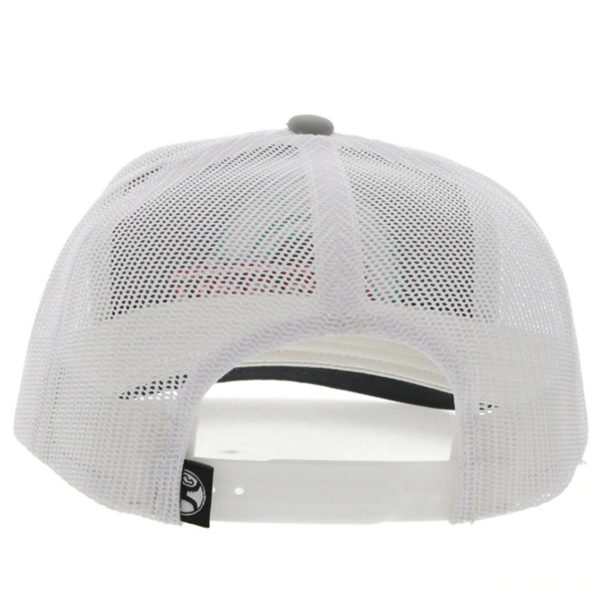  Hooey YOUTH High Profile Grey/White Cap-Multi Color Hooey Patch