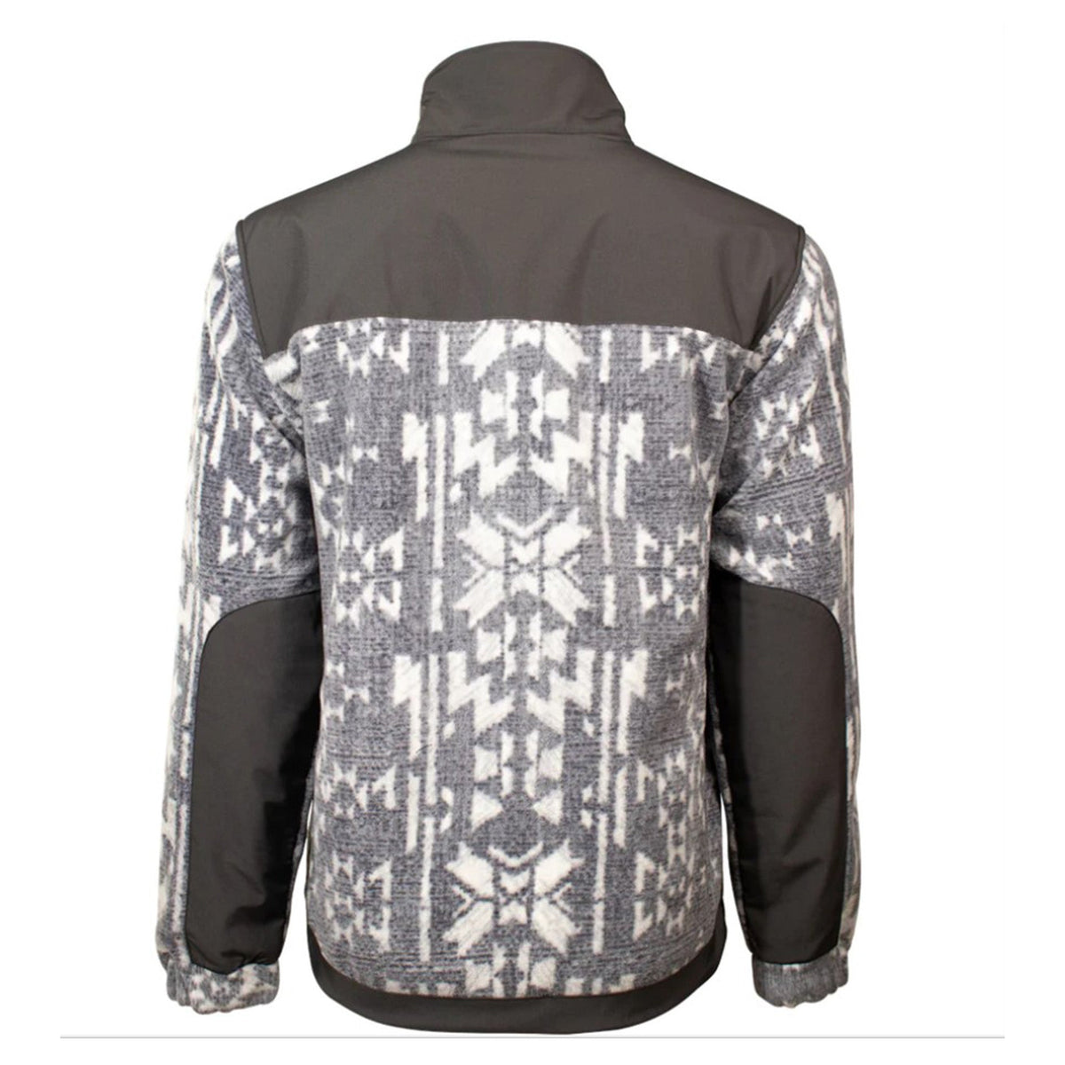  Hooey Charcoal Aztec Fleece Jacket