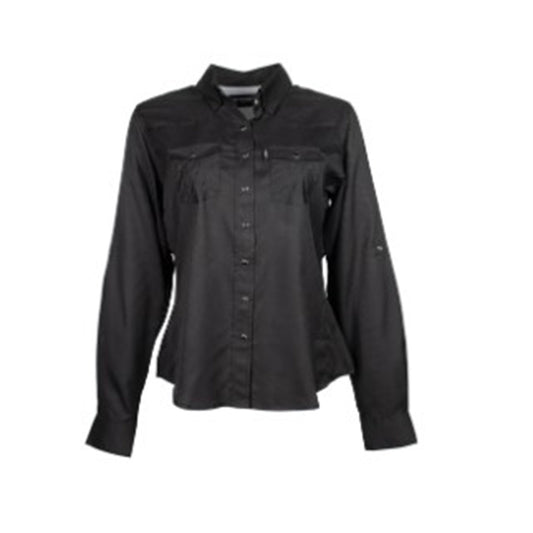  Hooey Women's Black Pearl Sanp Sol Shirt