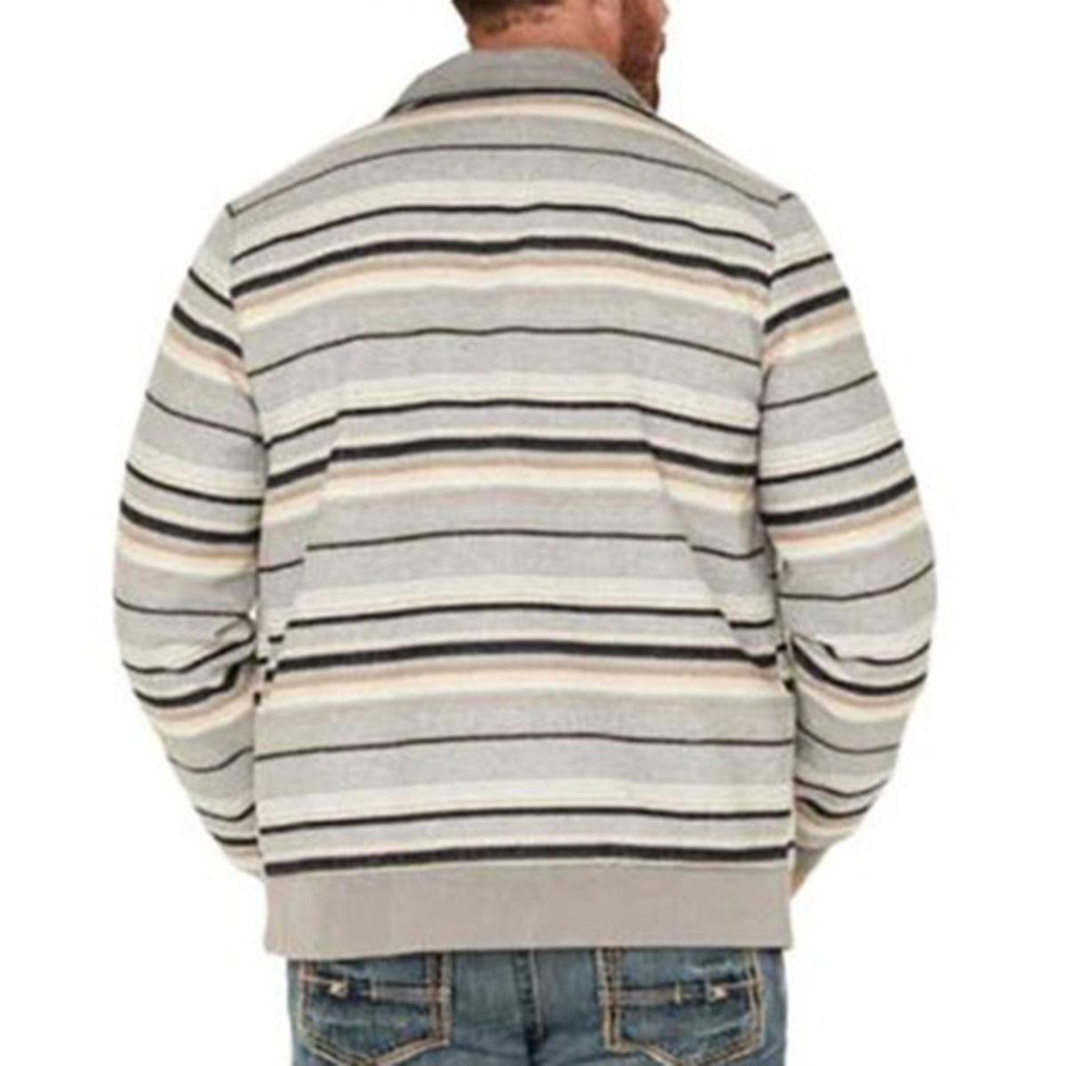  Hooey Mens Striped Jacket