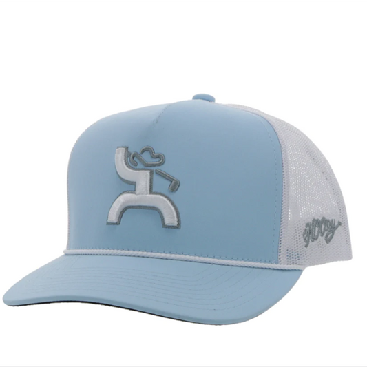  HOOEY "Cowboy Golf " Light Blue/White Cap