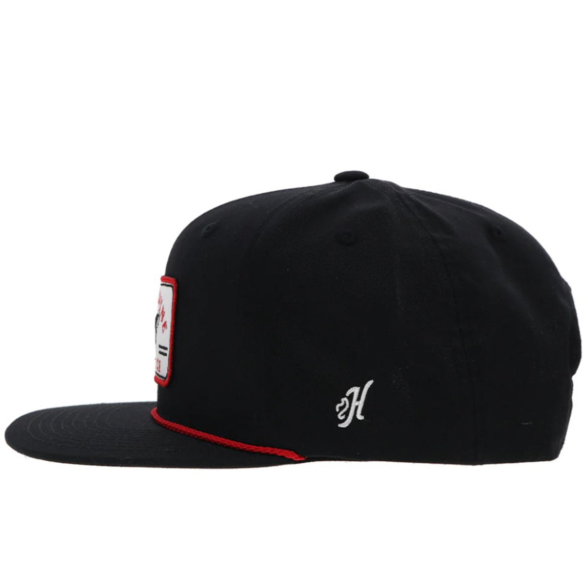  Hooey John Wayne Black & Red/White Cap