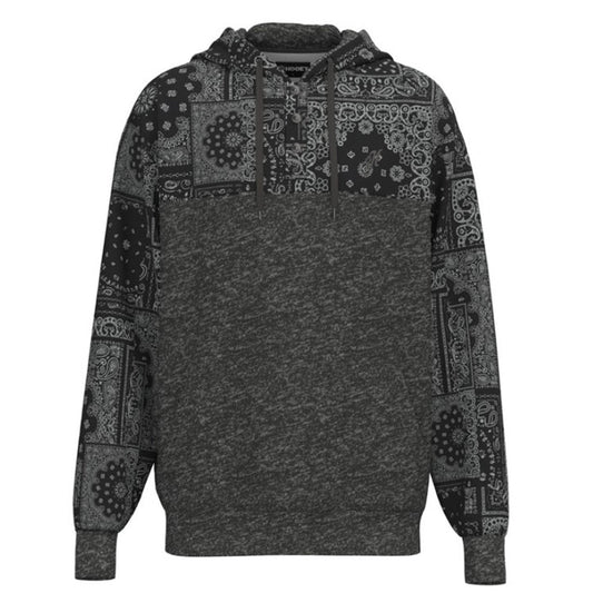  Hooey Men's Jimmy Hoody Black/White