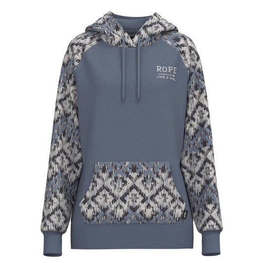  Hooey Women's Blue RLAG Hoodie