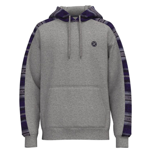 Hooey Men's Canyon Grey Aztec Hoodie