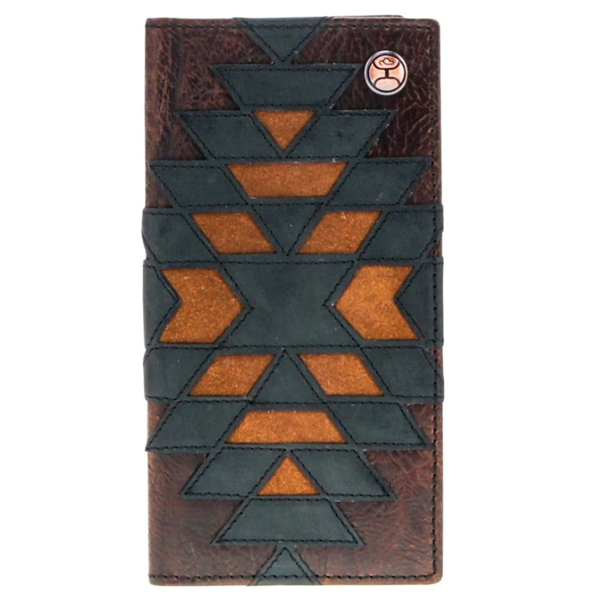  Hooey Men's Multi Patchwork CheckBook