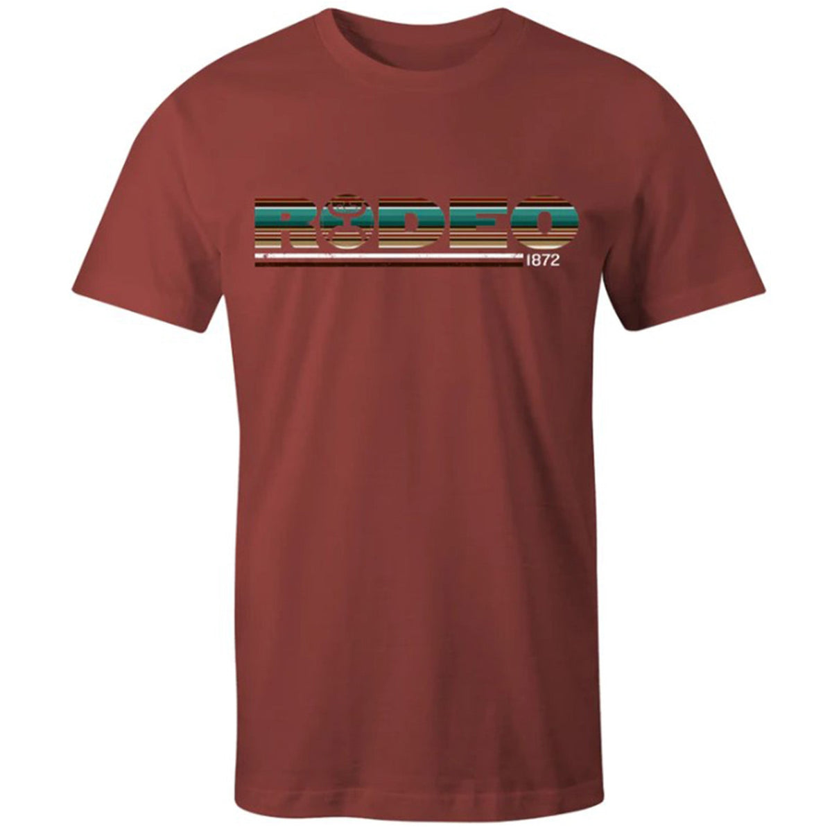  Hooey Men's Crimson Serape Rodeo Tee