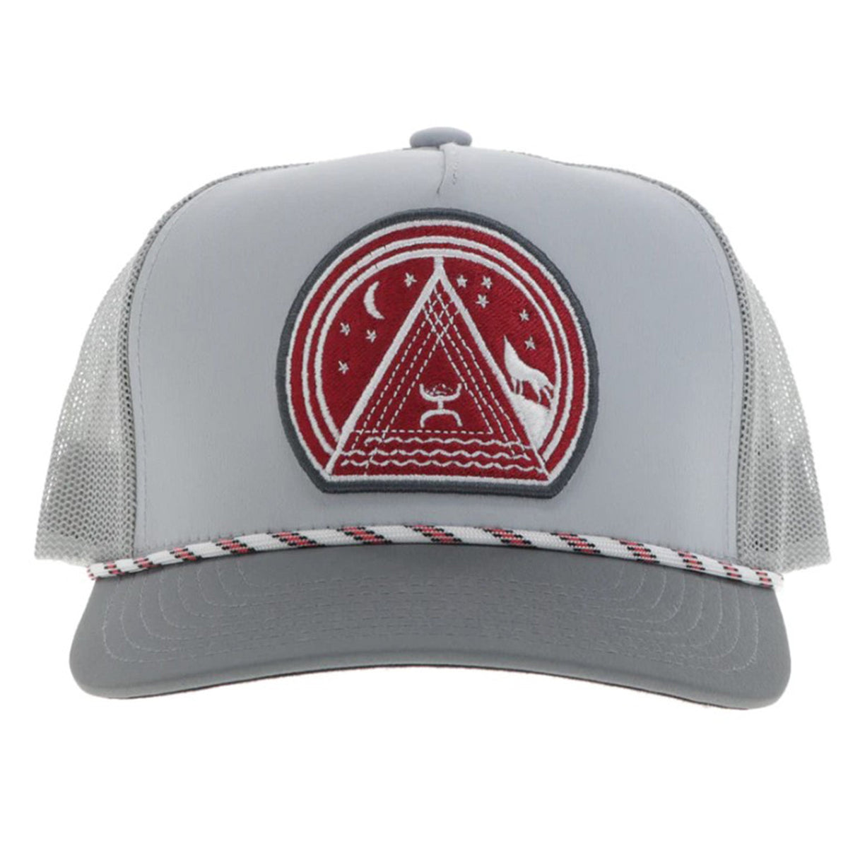  Hooey Grey Music Patch Hat