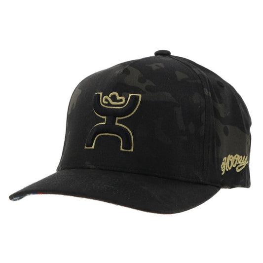  Hooey Chris Kyle Black Camo Hands Up Logo Cap