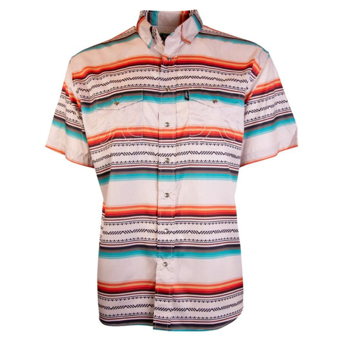  Hooey Men's SOL Cream Serape Short Sleeve