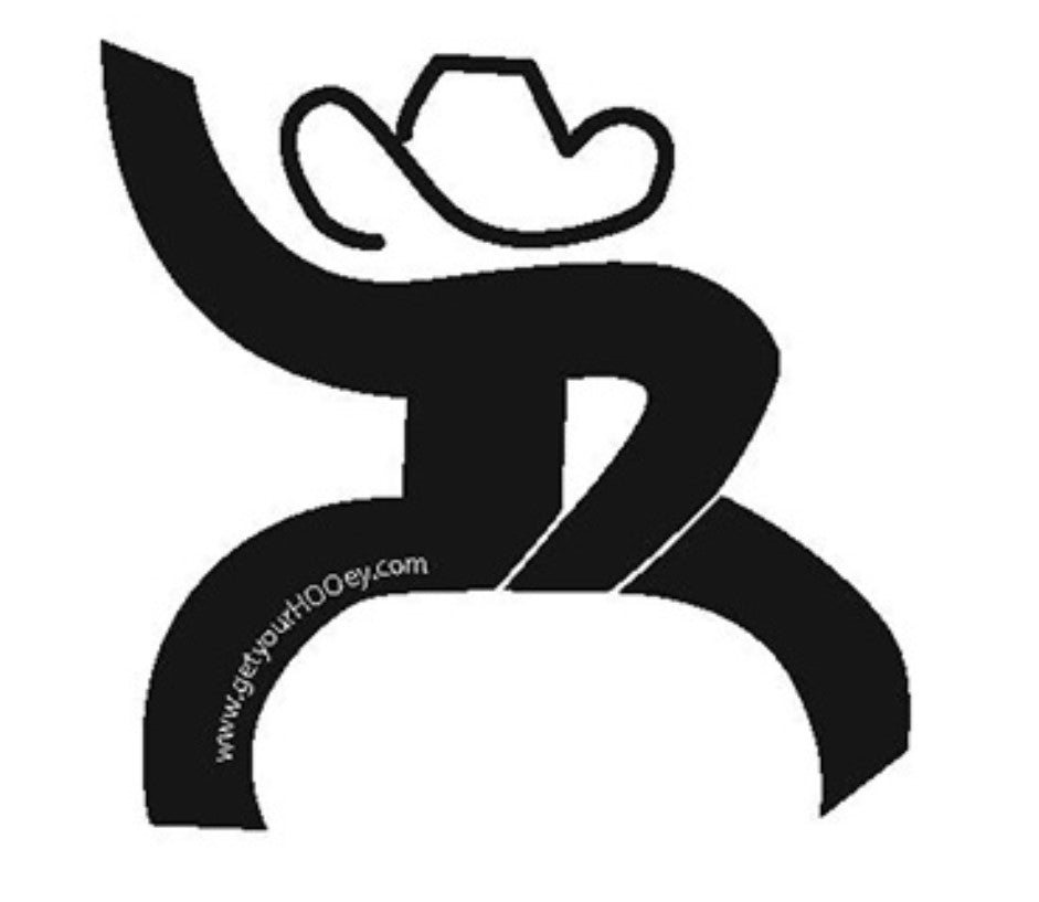  Hooey Roughy Black Sticker