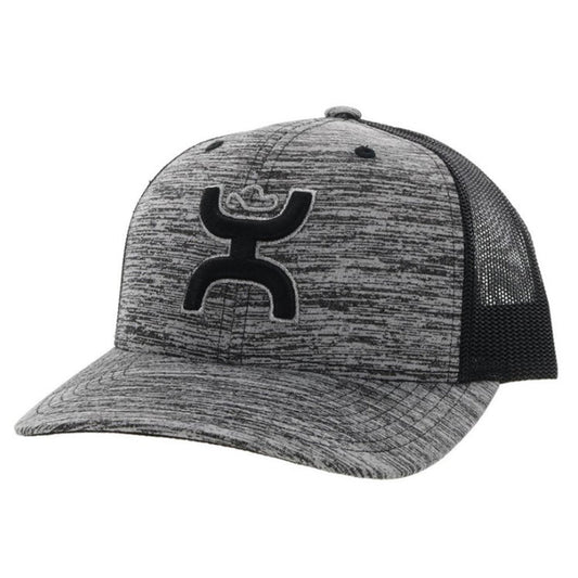  Hooey Sterling Grey & Black Snapback Cap