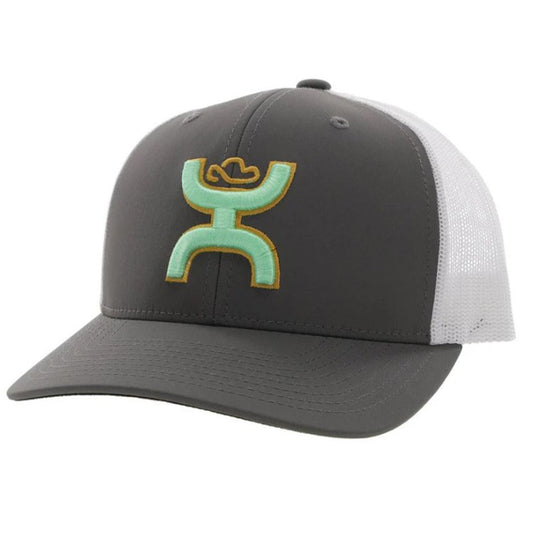  Hooey Sterling Youth Grey & White Snapback Cap