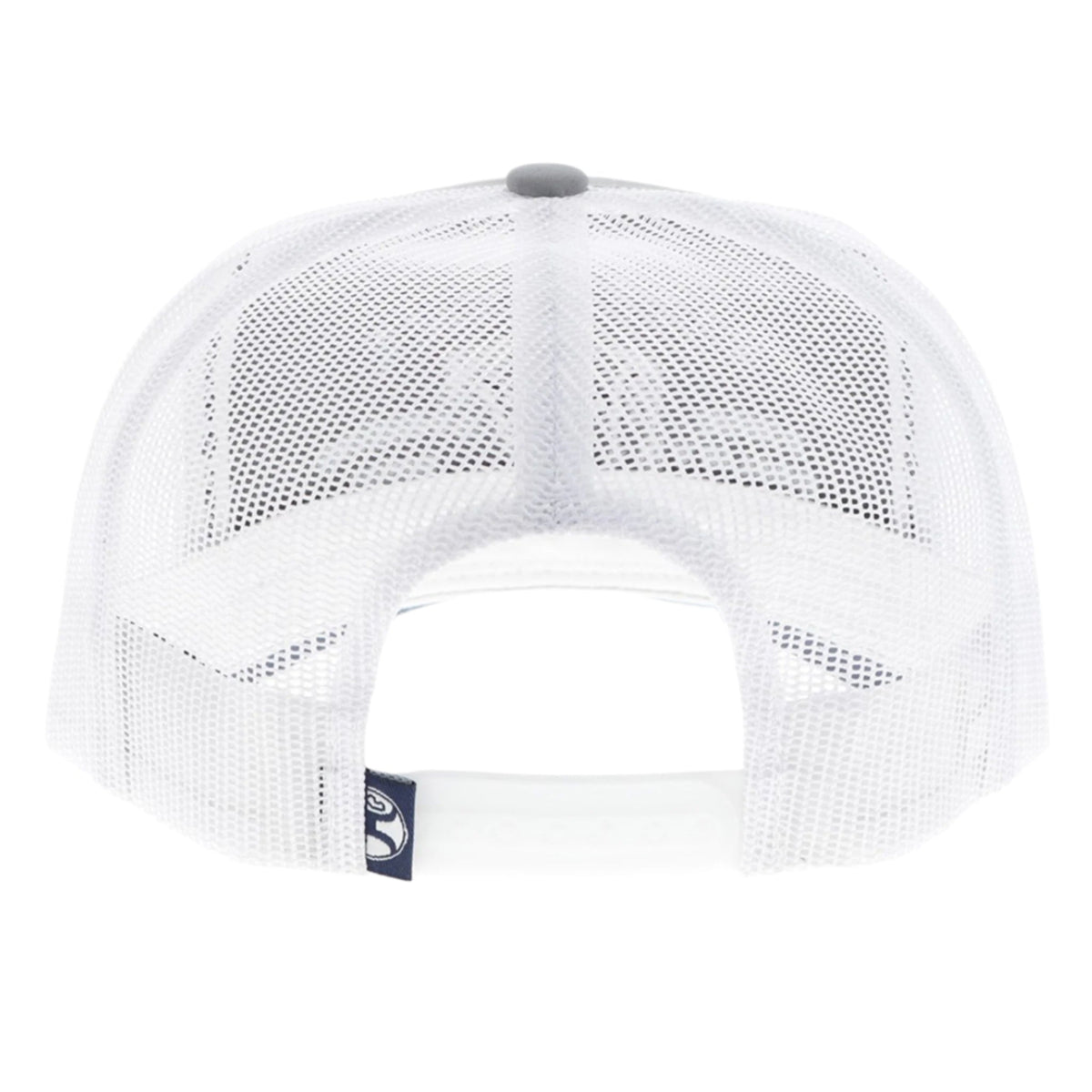  Hooey Grey & White Rank Stock Cap