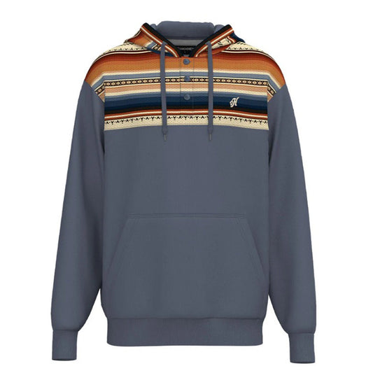  Hooey Men's Grey & Serape Jimmy Hoody