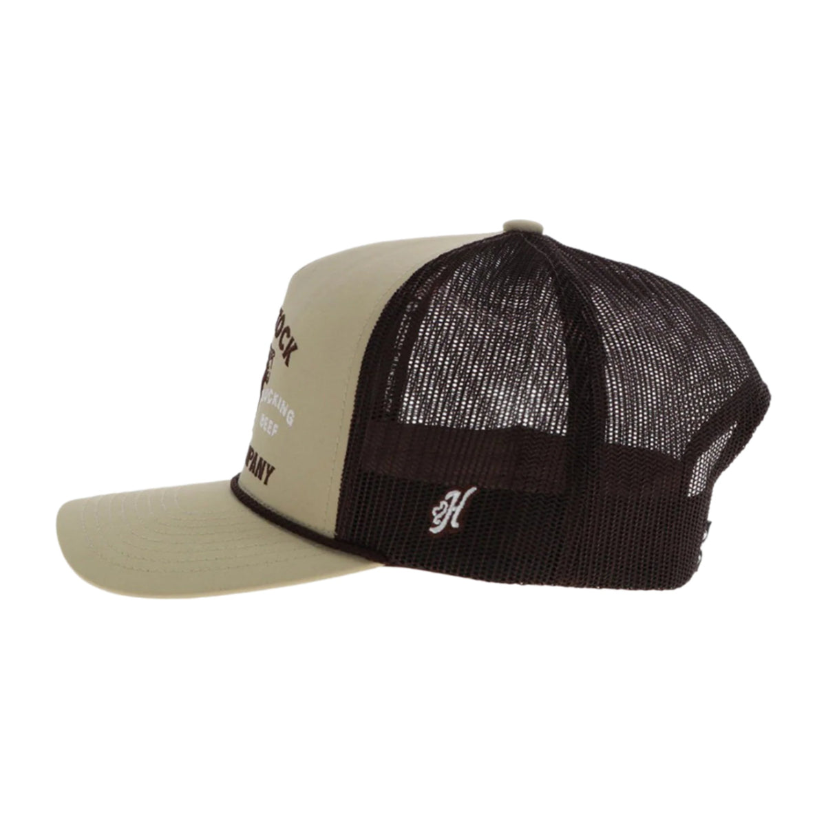  Hooey Tan & Brown Rank Stock Rodeo Co. Cap