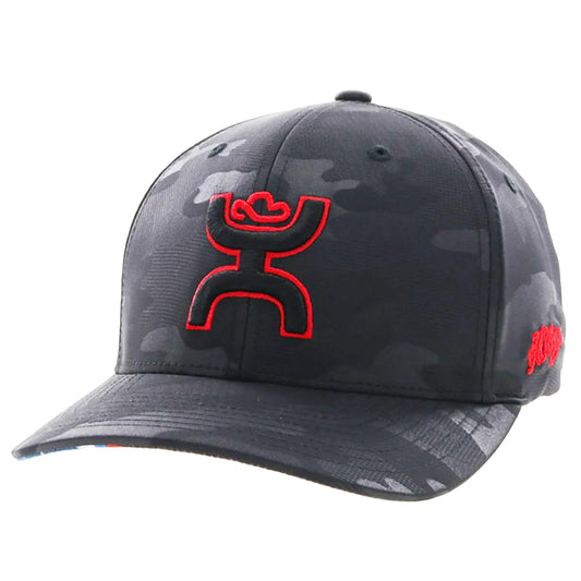  Hooey YOUTH Black Tone On Tone Camo Chris Kyle Cap-Hooey Patch