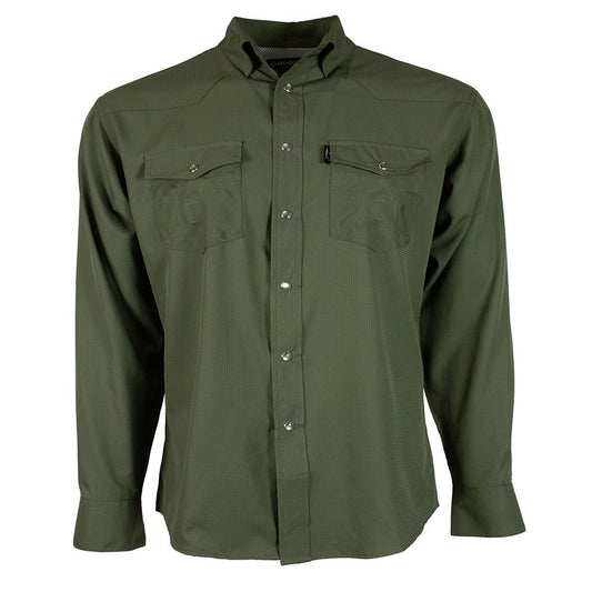  Hooey Olive Sol Western Long Sleeve