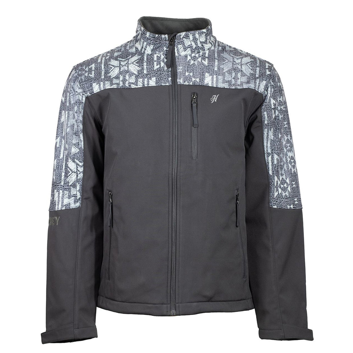  Hooey Charcoal Full Zip Jacket