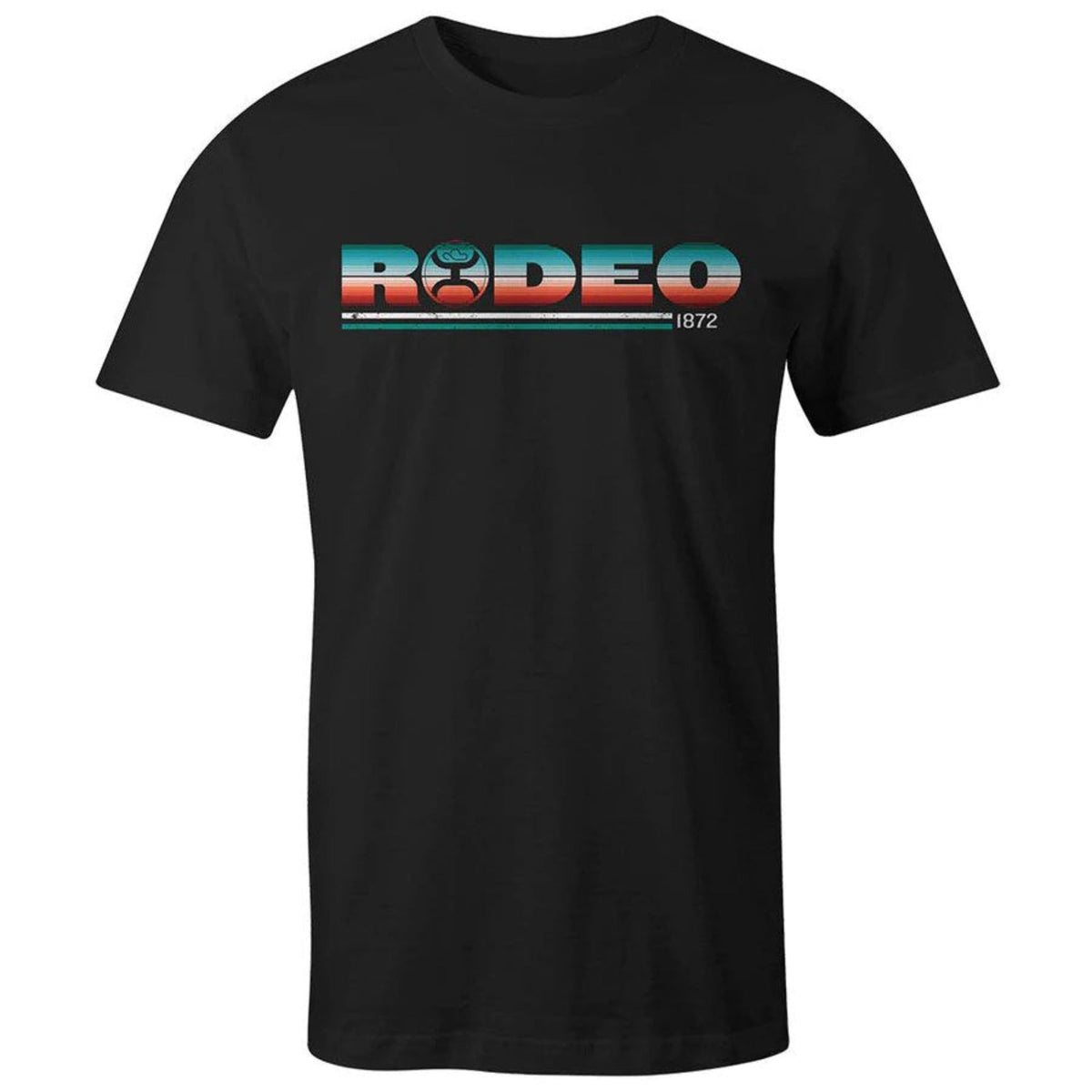  Hooey "Rodeo" Black Serape Rodeo Tee