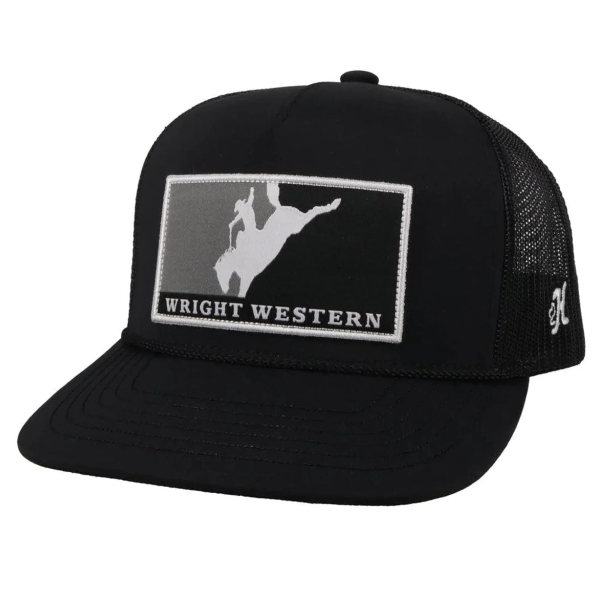  Hooey Black Wright Brothers Cap-Wright Western Patch