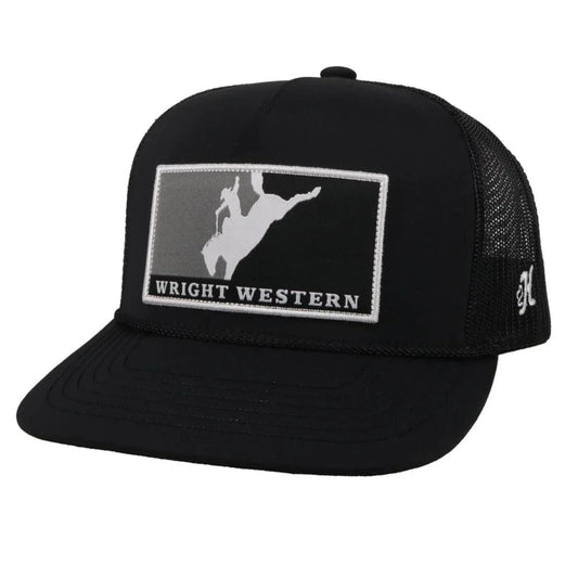  Hooey Black Wright Brothers Cap-Wright Western Patch